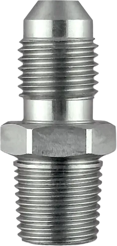 AN Male to NPT Male Adapters - Stainless Steel