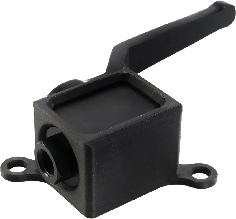 Vertical Lever Mounting Cage for Hydraulic Brake Line Lock Shut Off Valve - Picture 4 of 4