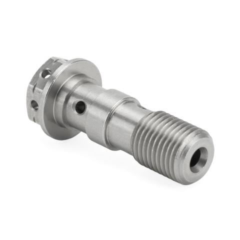 Race Spec Stainless Steel Double Banjo Bolts