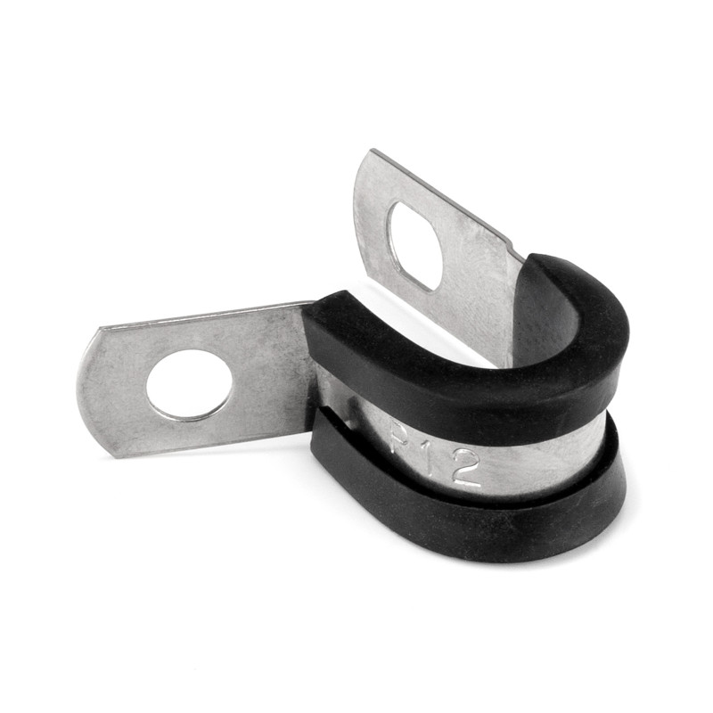 Stainless Steel Rubber Cushioned P-Clips - Picture 1 of 3