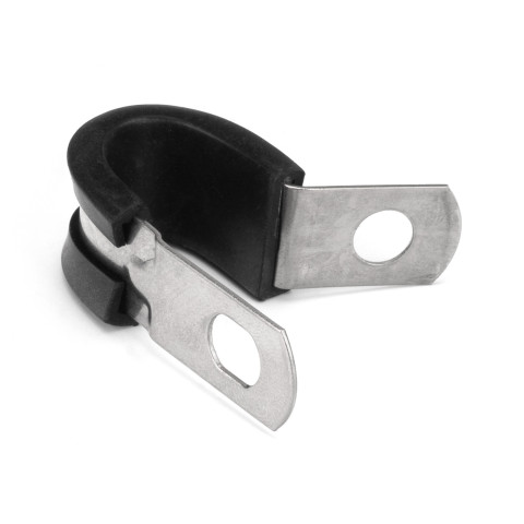 Stainless Steel Rubber Cushioned P-Clips - Picture 2 of 3