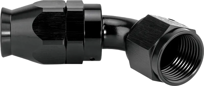 60 Degree Swivel PTFE Braided Hose End Fitting - Picture 2 of 3