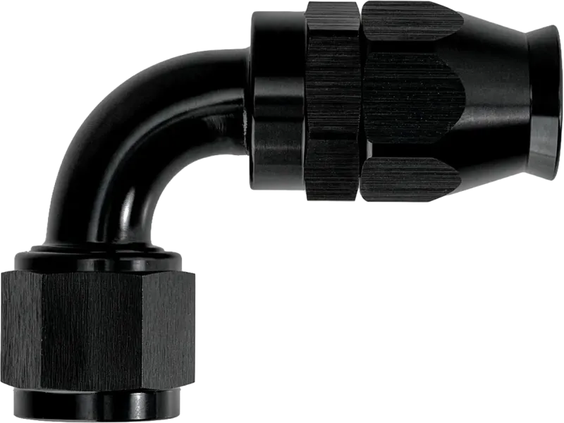 90 Degree Swivel PTFE Braided Hose End Fitting