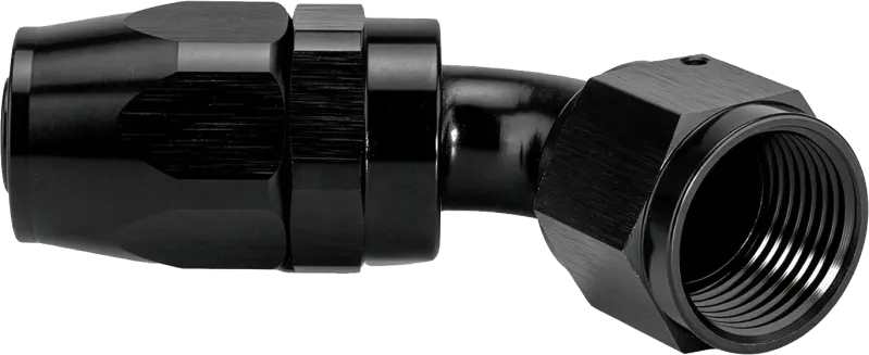 60 Degree Swivel Rubber Braided Hose End Fitting - Picture 3 of 3