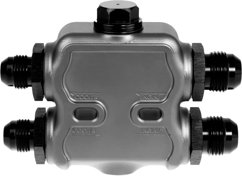 In-Line Oil Thermostat with 1/8" NPT Sensor Port - Picture 3 of 3