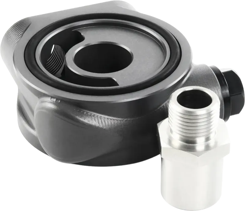 Oil Filter Sandwich Plate with Thermostat