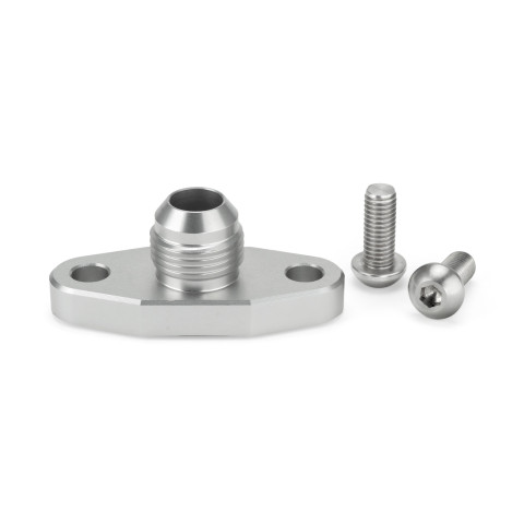 Aluminium Turbo Oil Return Drain Flange - Picture 3 of 4