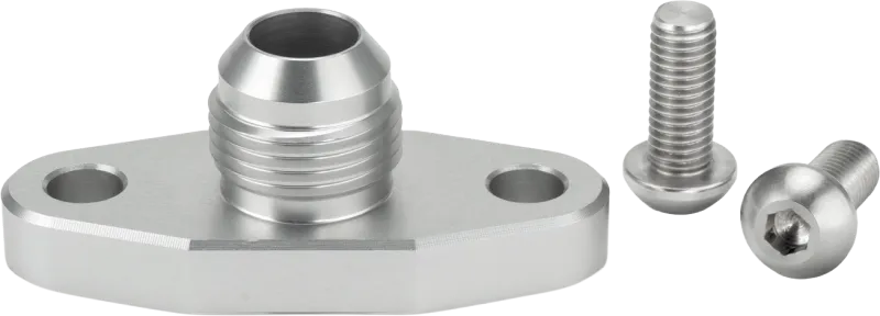 Aluminium Turbo Oil Return Drain Flange - Picture 3 of 4