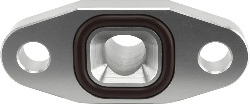 Aluminium Turbo Oil Return Drain Flange - Picture 4 of 4