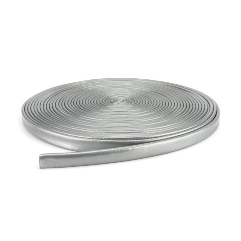 Extreme Heat Sleeve - Fire Resistant Hose Protection to 1200°C, Silver - Picture 2 of 4