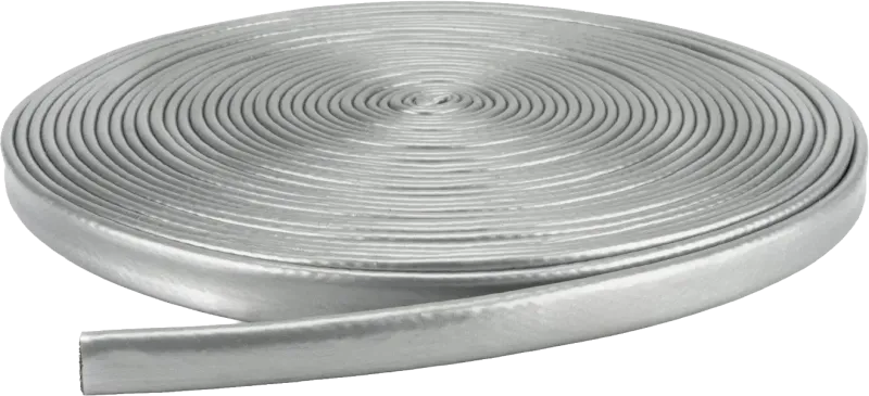 Extreme Heat Sleeve - Fire Resistant Hose Protection to 1200°C, Silver