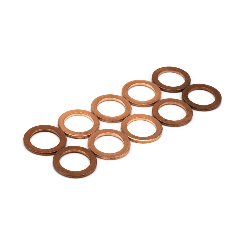 Copper Crush Washers, Pack of 10 - Picture 1 of 1