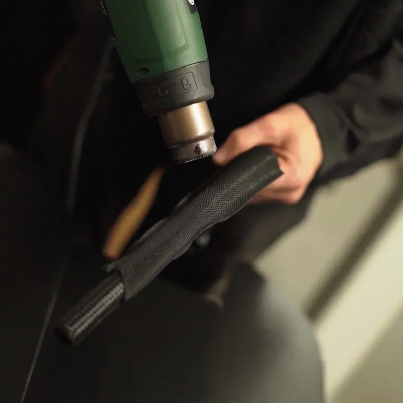 Abrasion-Resistant 2:1 Braided Heat Shrink Sleeve - Picture 2 of 5