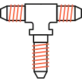 Bulkhead T-Pieces