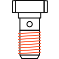 Single Banjo Bolts