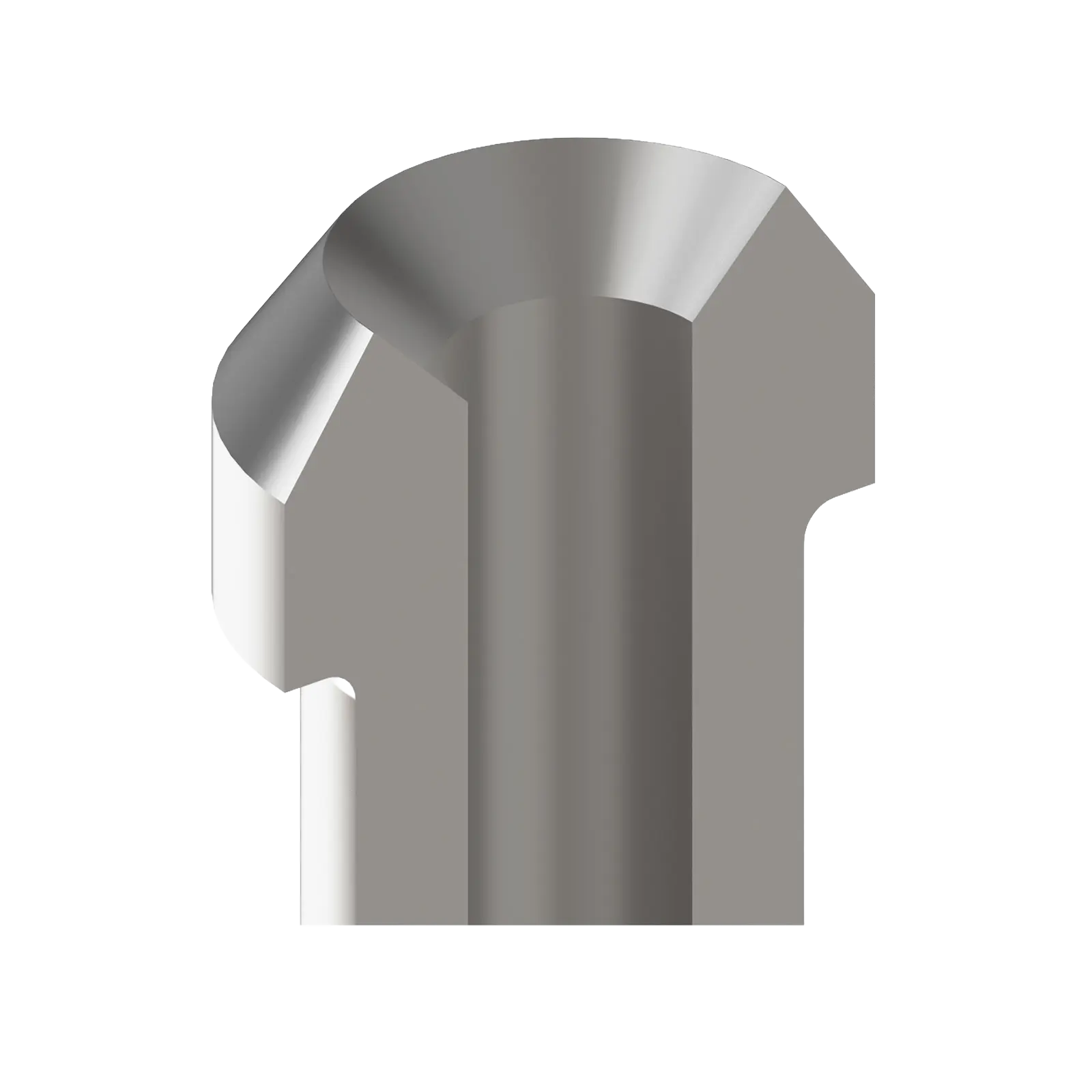 Diagram explaining a dual seat on a male or female fitting